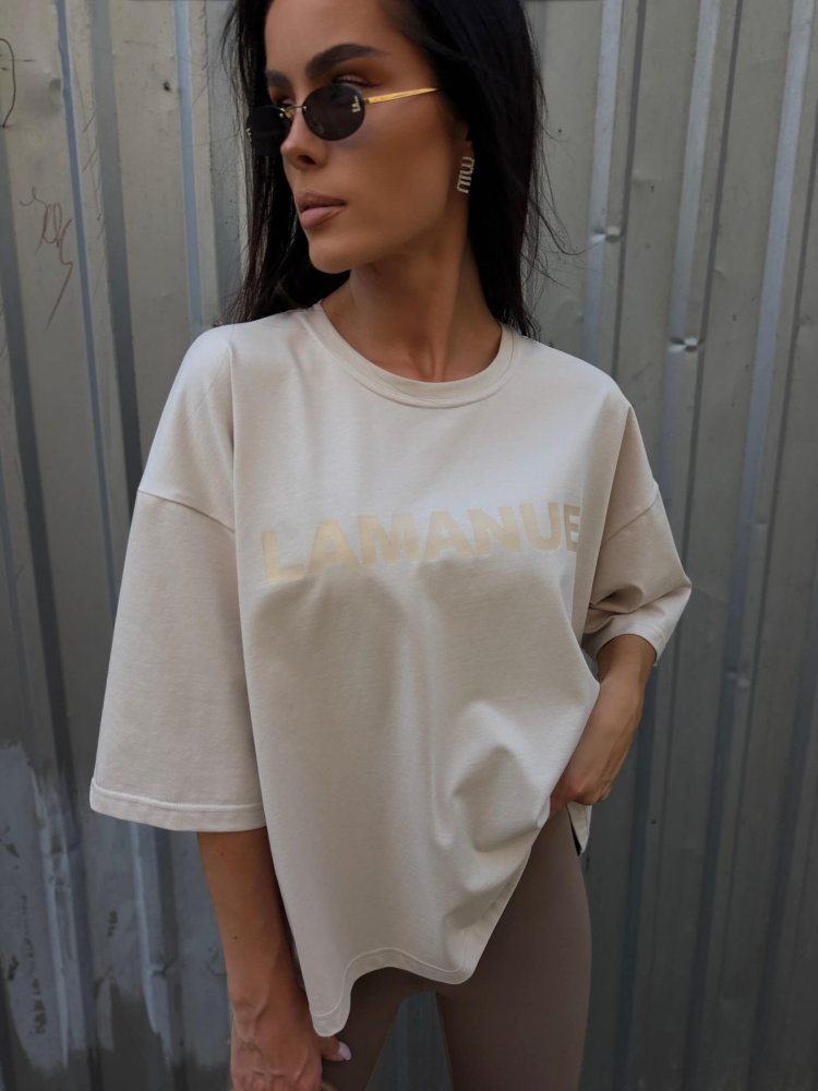 Tshirt BLANK beż