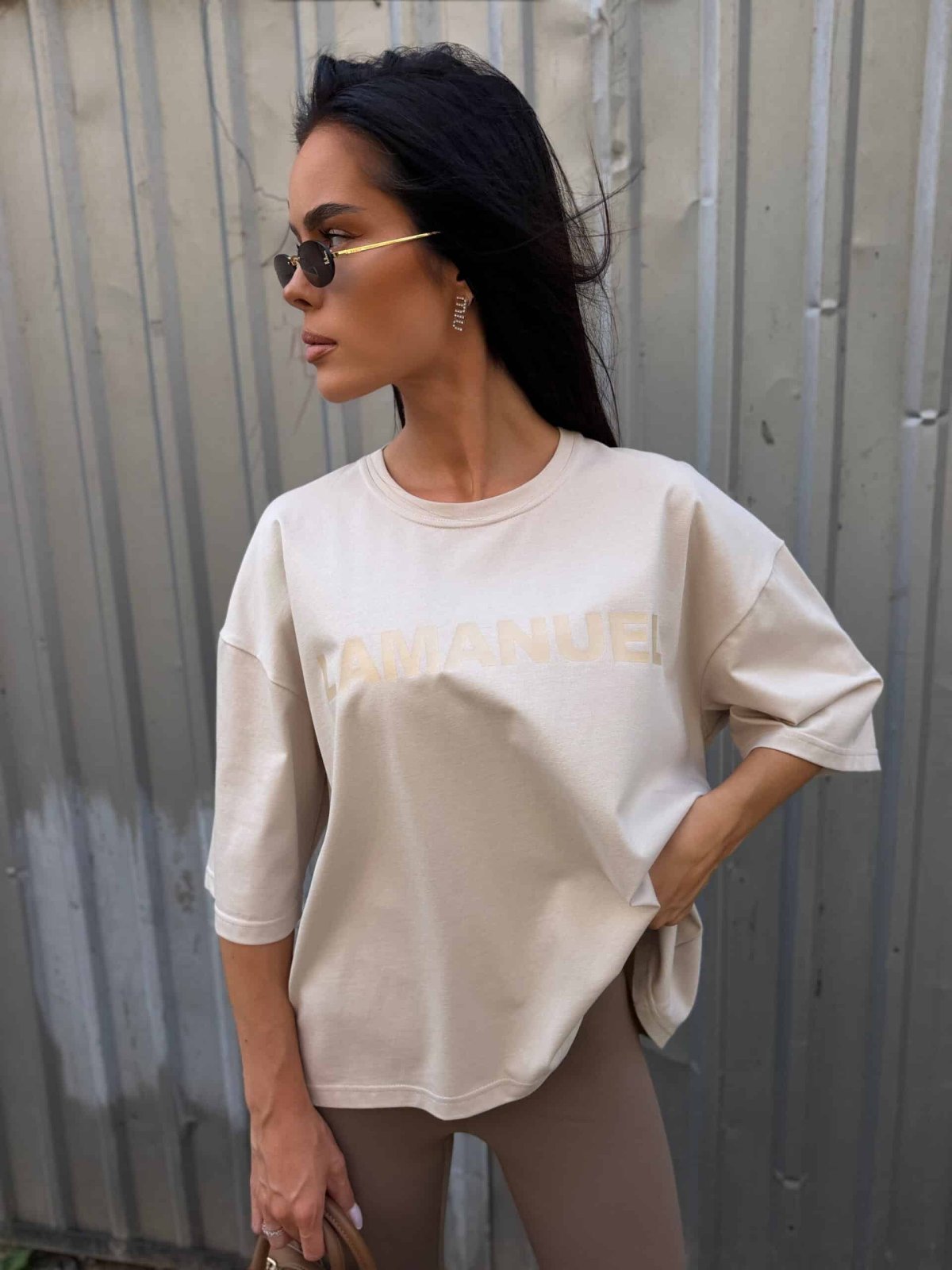 Tshirt BLANK beż