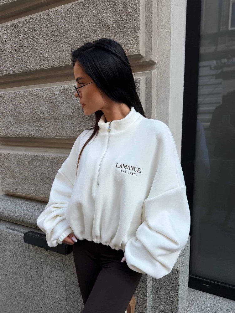 Bluza STAY WARM ecru