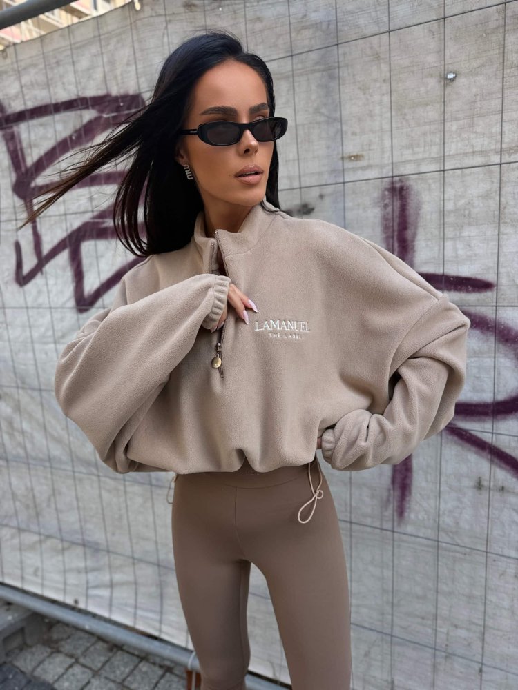 Bluza STAY WARM latte