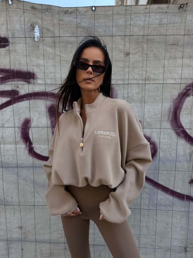 Bluza STAY WARM latte