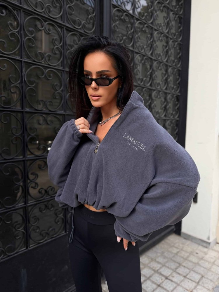 Bluza STAY WARM fumo