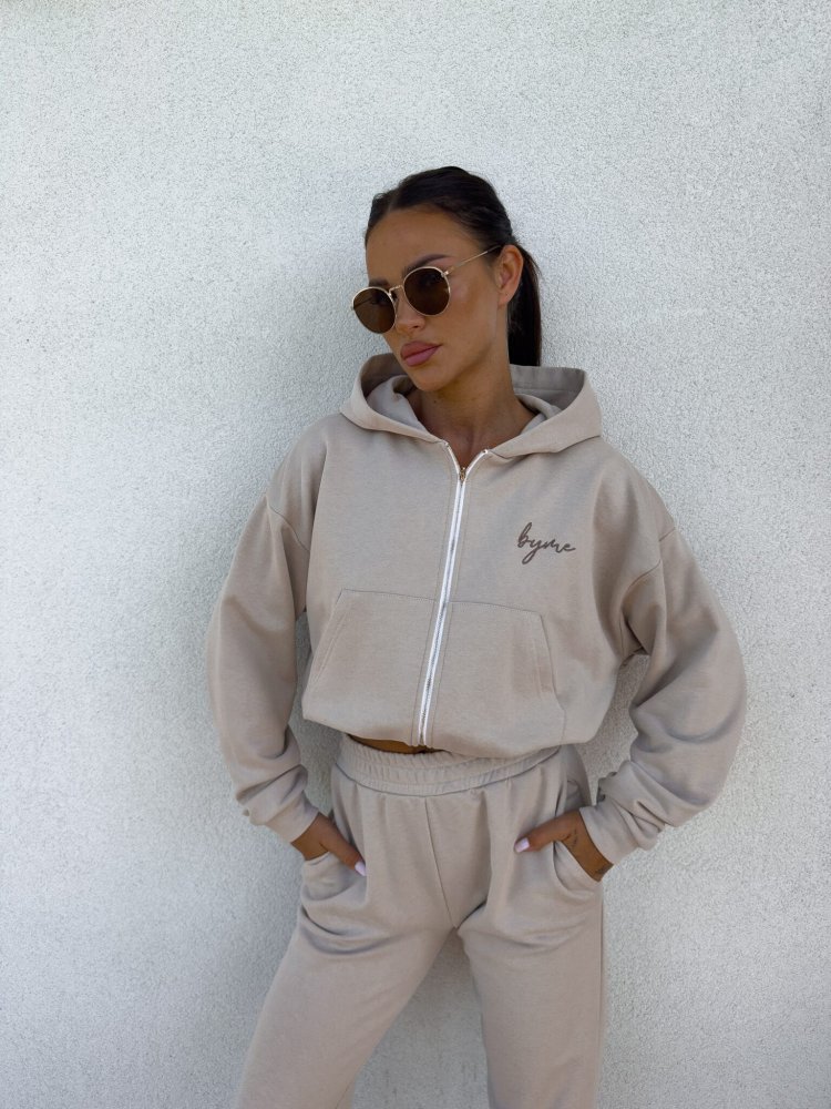 Bluza HOODIE – beżowa