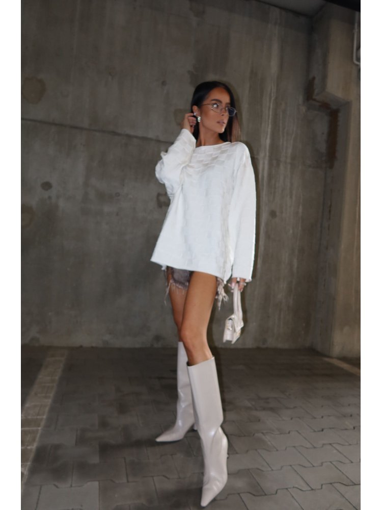Sweter SORA, ecru