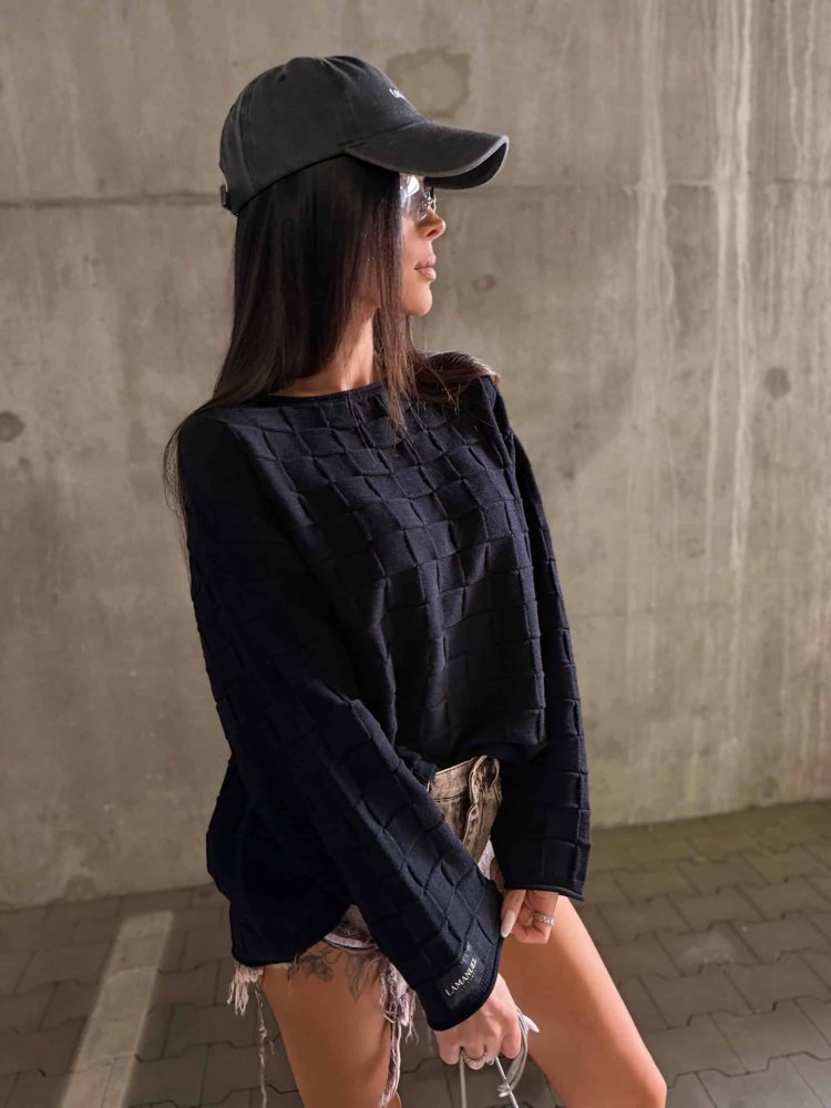 Sweter SORA, czarny