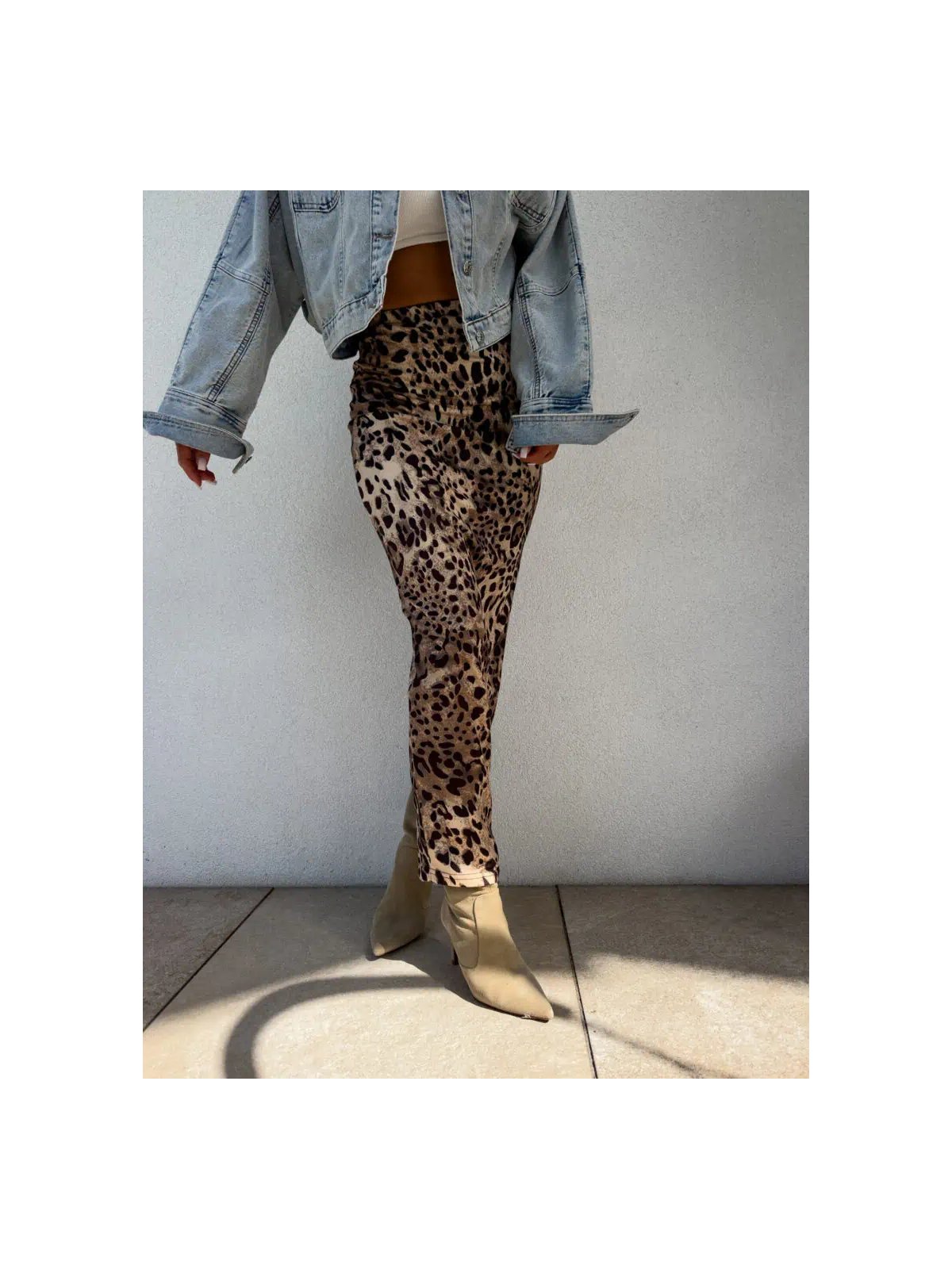 Spódnica VOGUE , lampart