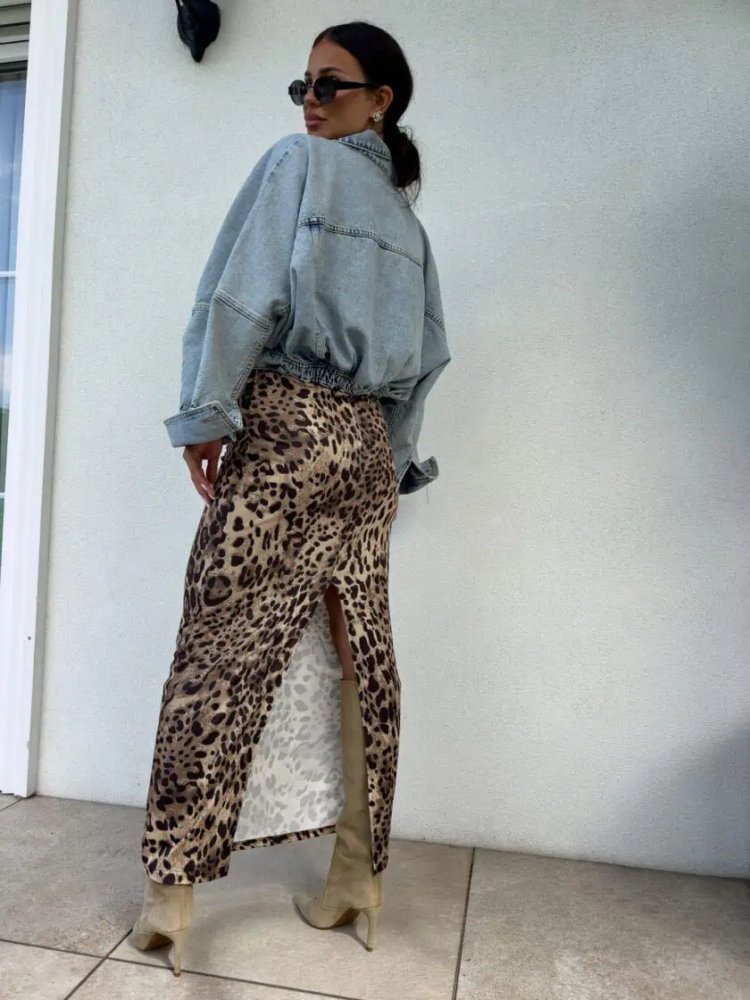 Spódnica VOGUE , lampart