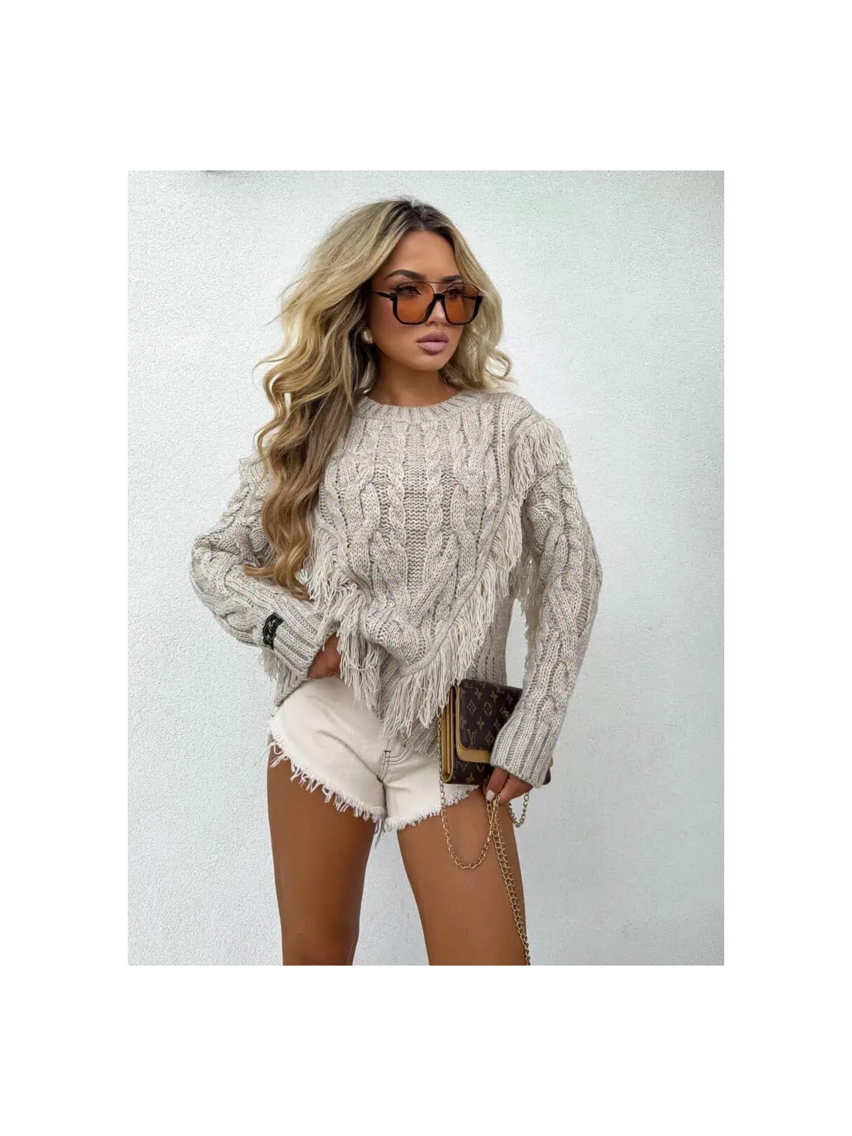 Sweter INDIANA, beżowy