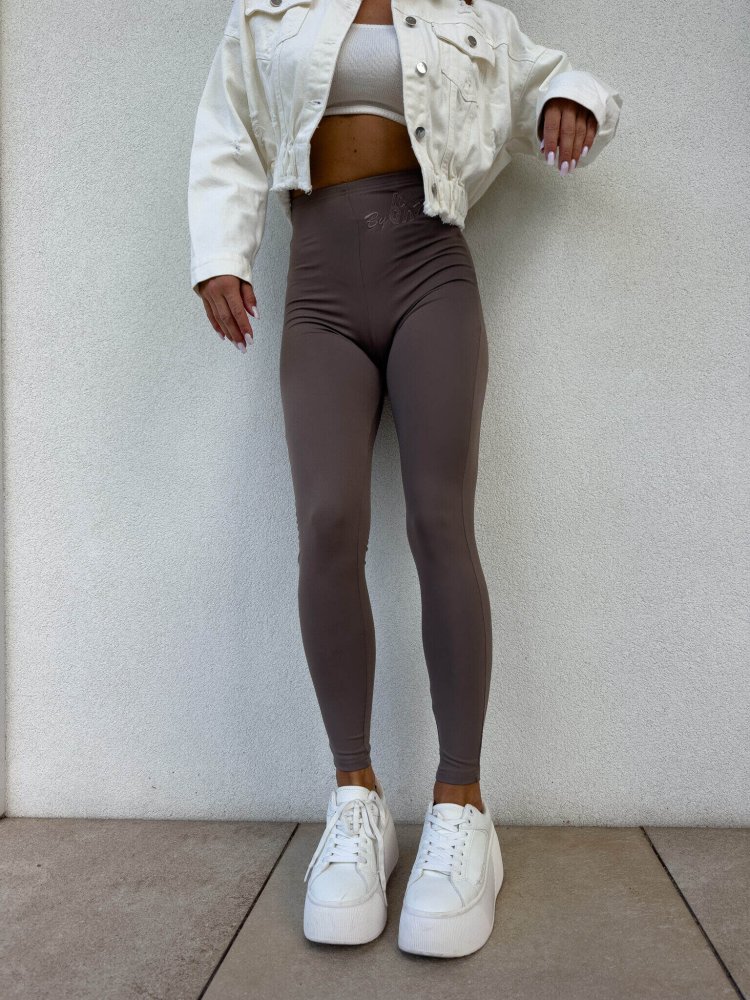 Legginsy ELASTIC – mokka