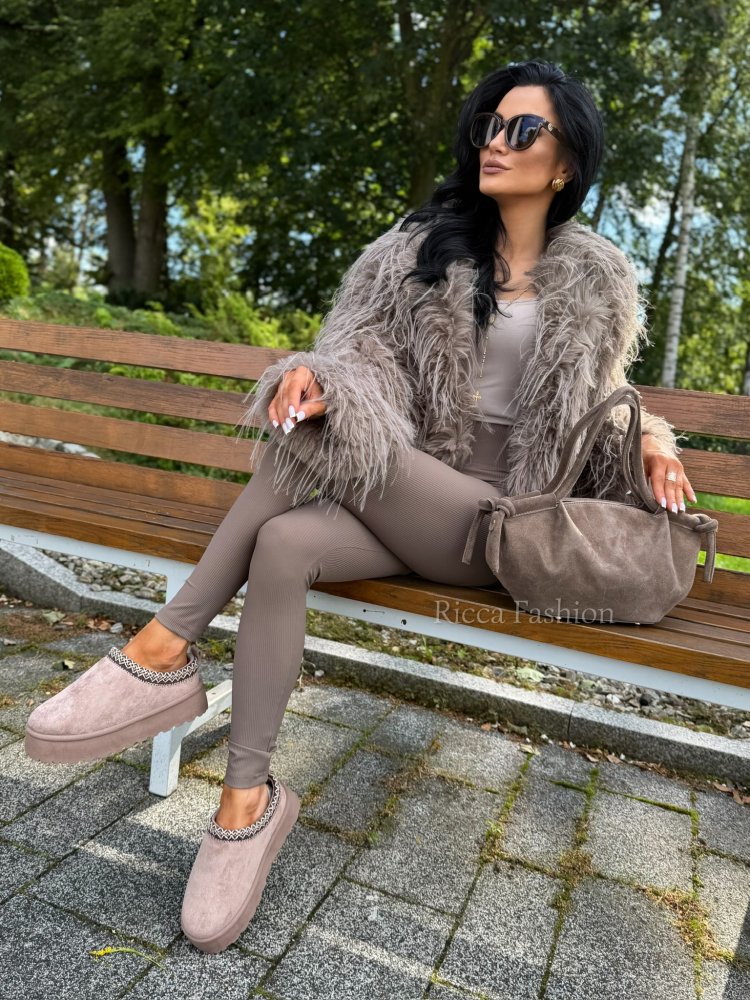 Kurtka futerko NATASHA, fango