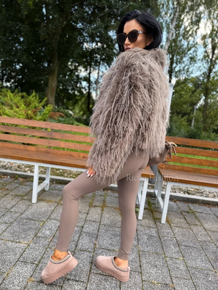 Kurtka futerko NATASHA, fango