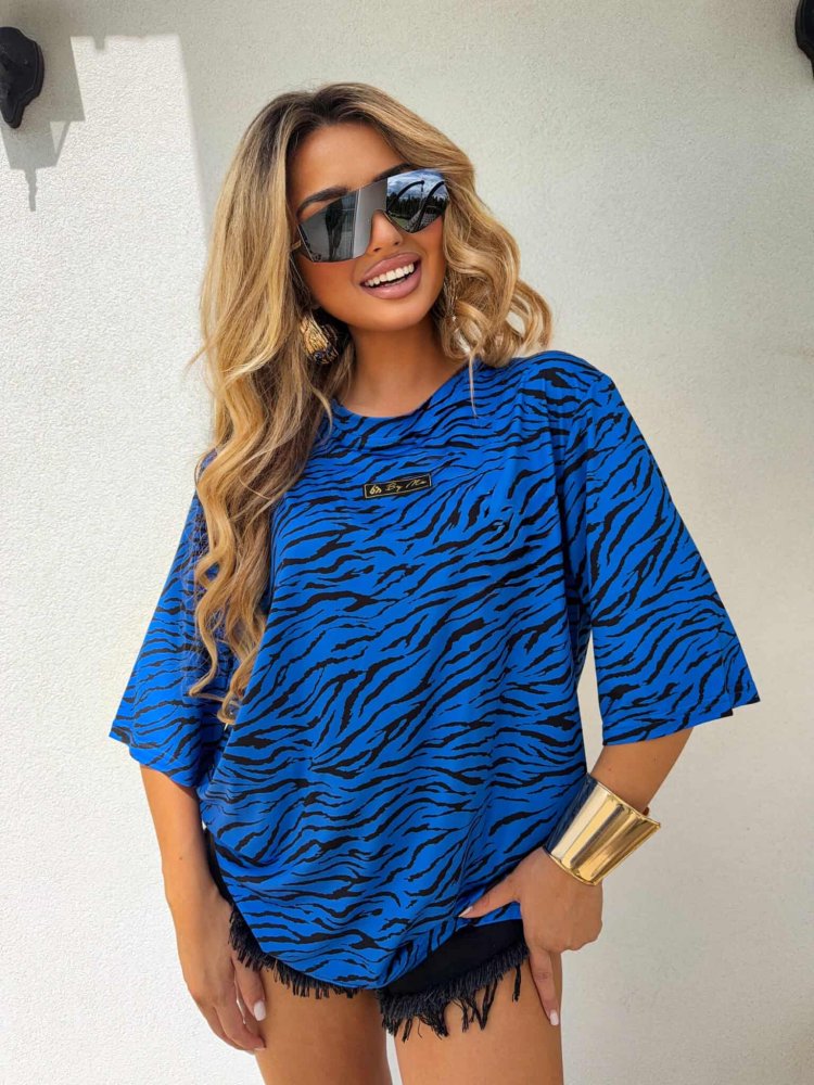 Bluzka MARMARIS print zebra...