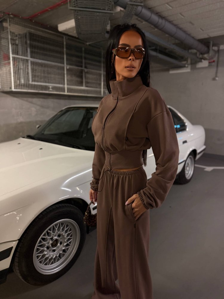 Bluza HAZEL czekolada