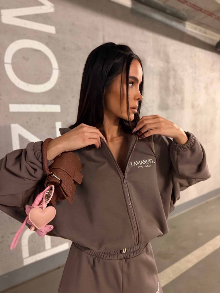Bluza BASIC mokka