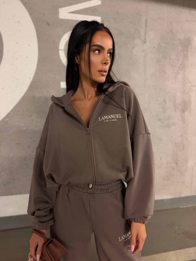 Bluza BASIC mokka