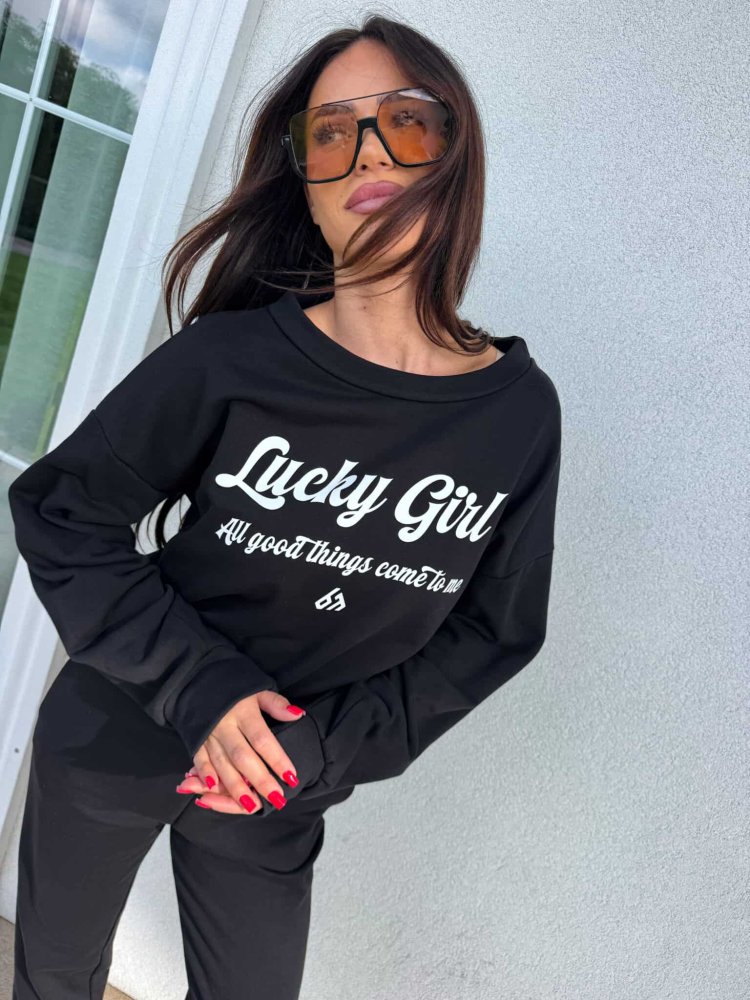 Bluza LUCKY – czarna