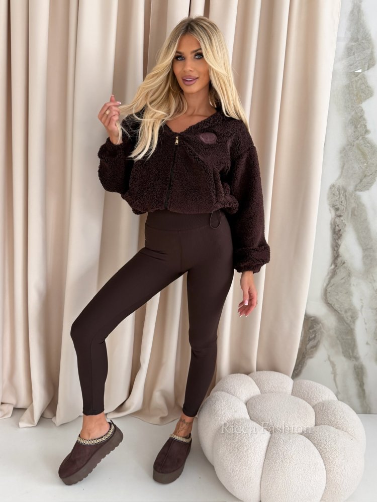 Bluza oversize polarowa...