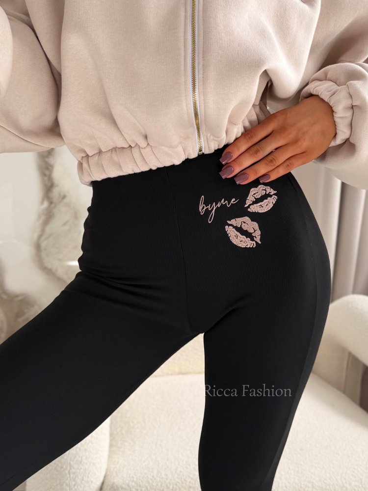 Legginsy CAŁUSKI – czarne