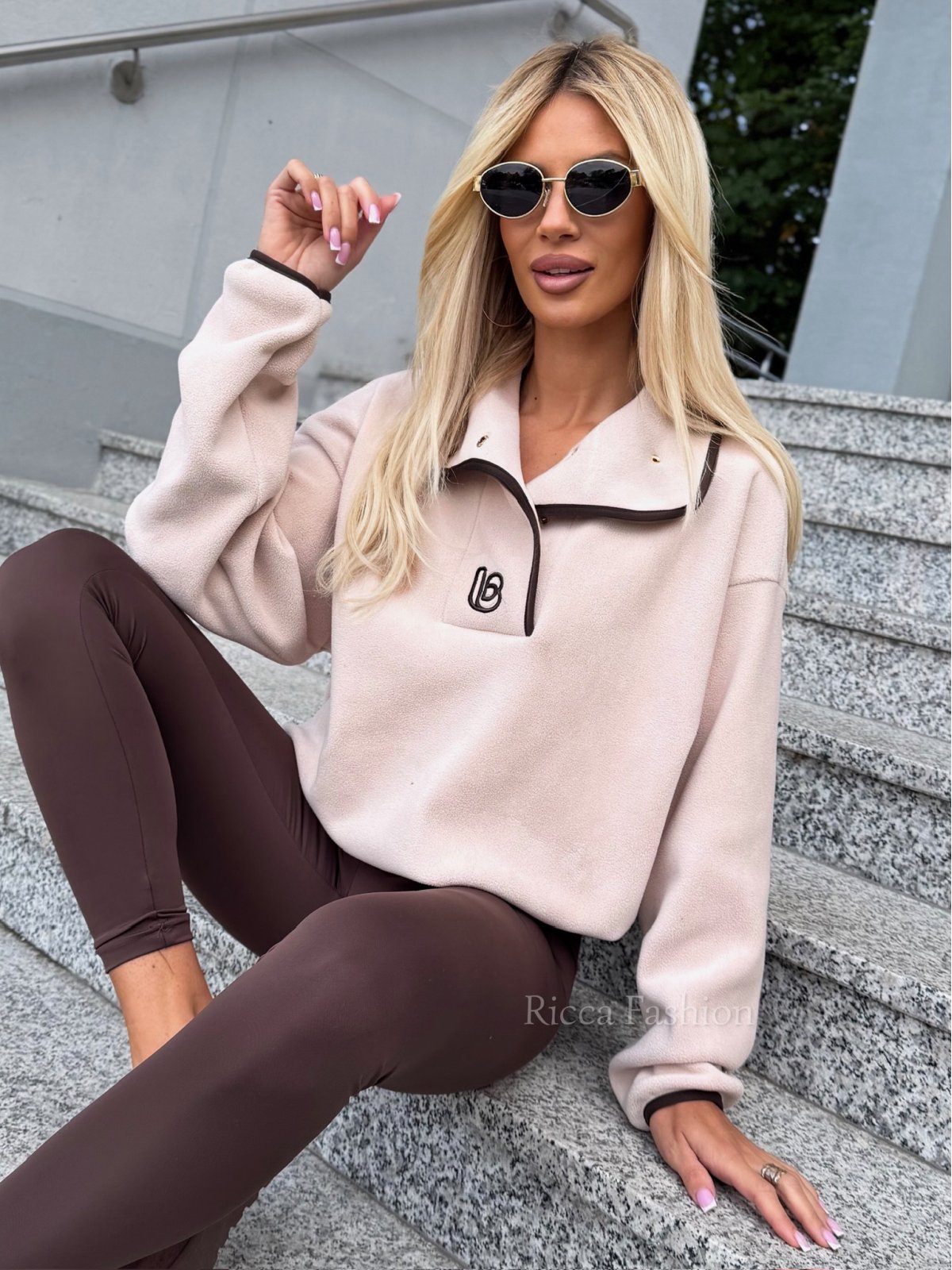 Bluza polarowa VANCOUVER- Beż