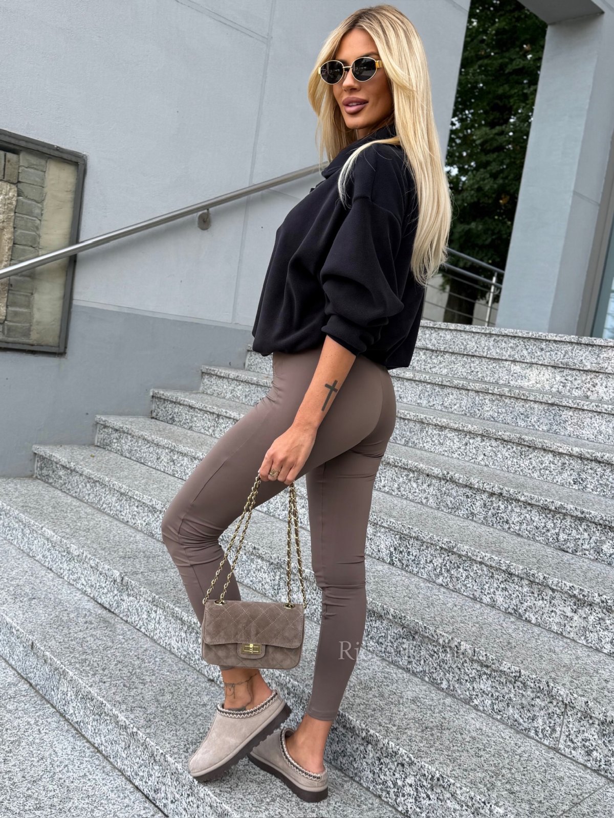 Bluza polarowa VANCOUVER- Czarny
