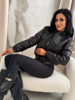 Kurtka pikowana sportowa HAYDI, black