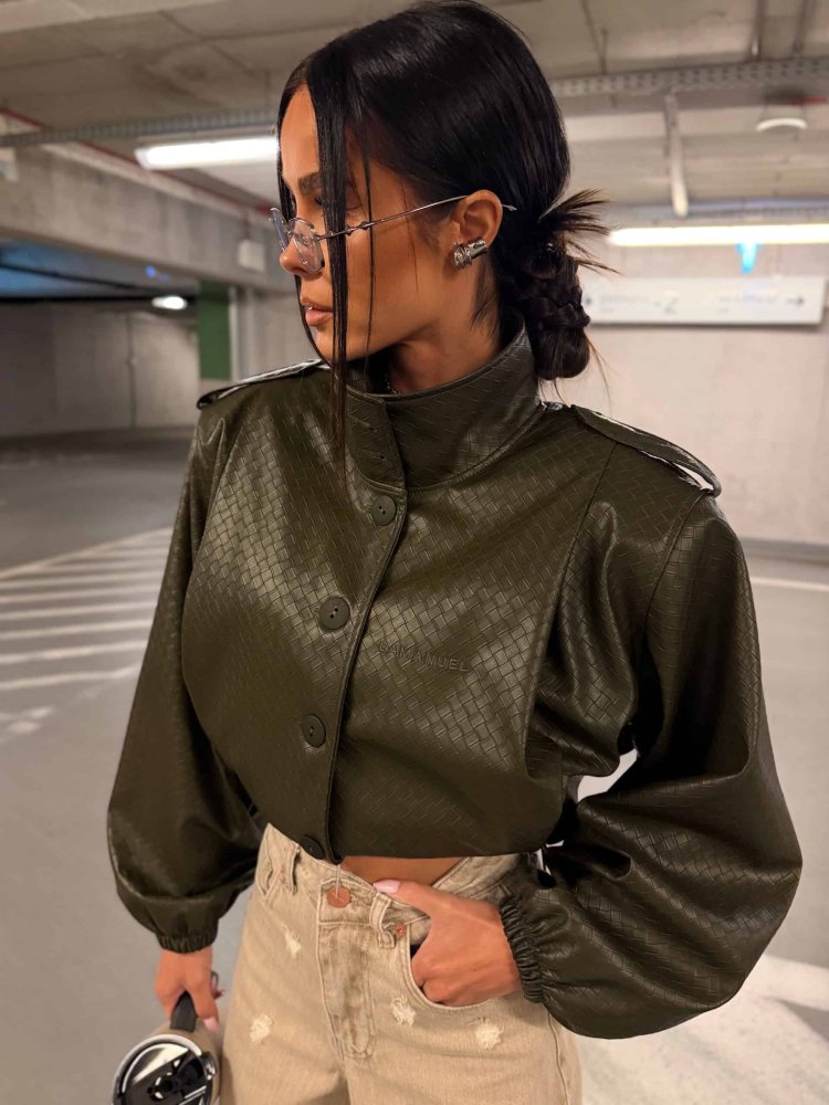 Kurtka INTERLACE khaki