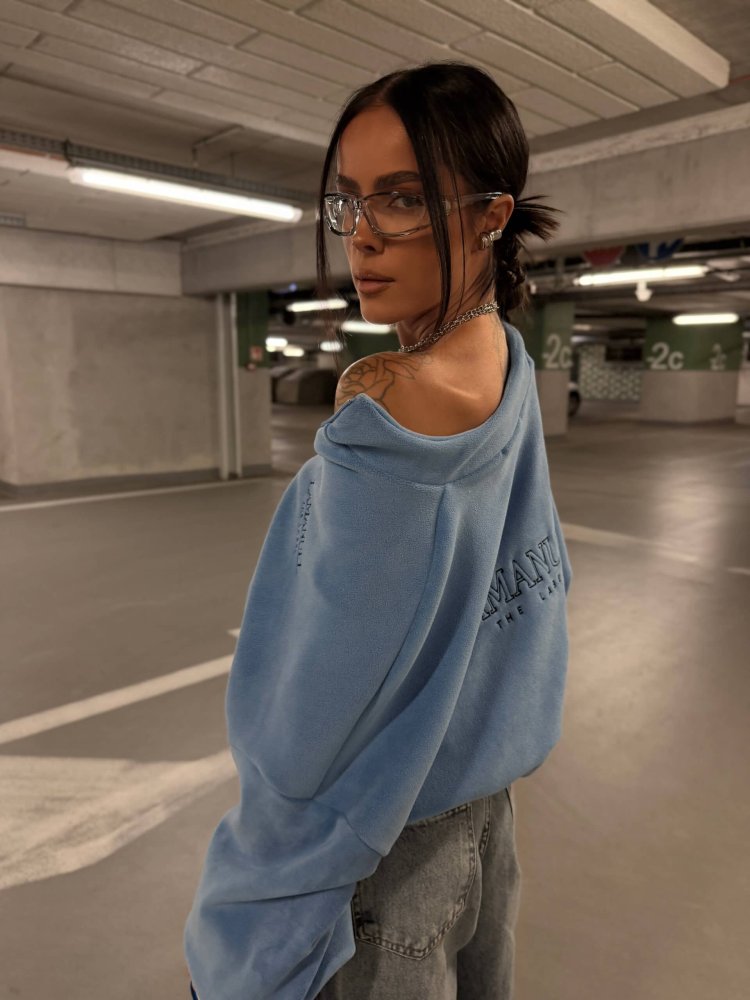 Bluza STAY WARM niebieski