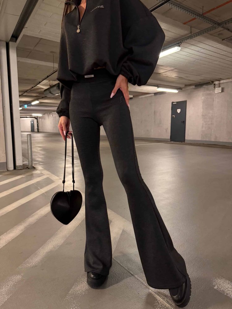 Spodnie LUXE antracyt