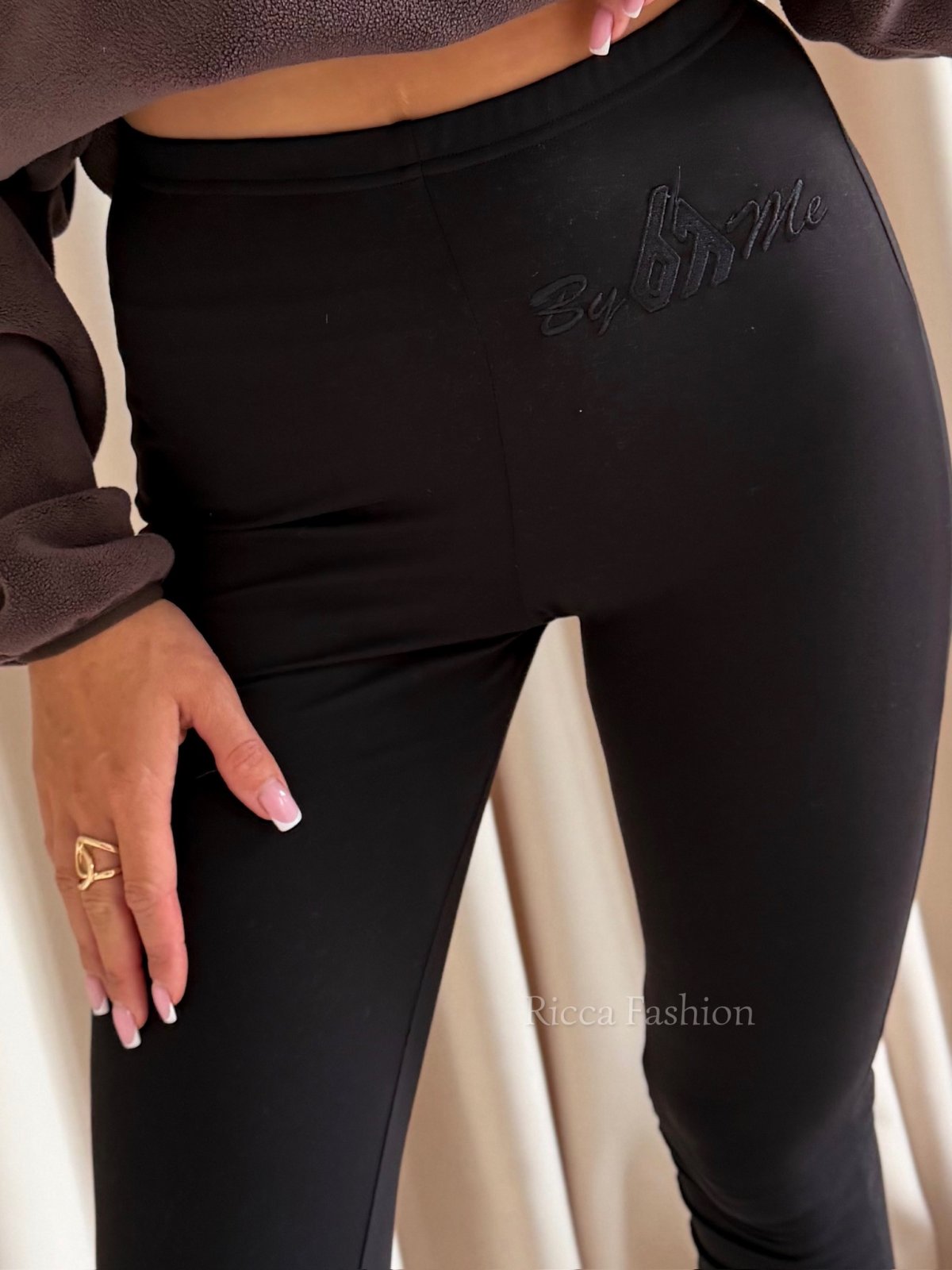 Legginsy ELASTIC – black