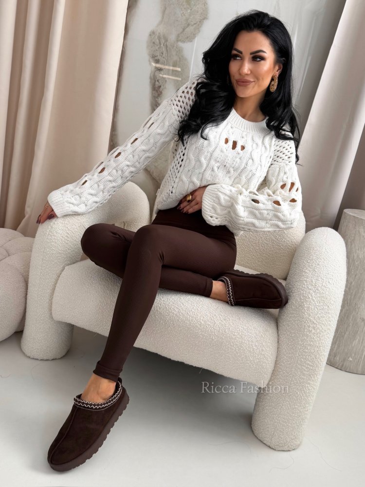 Sweter MOON – ecru