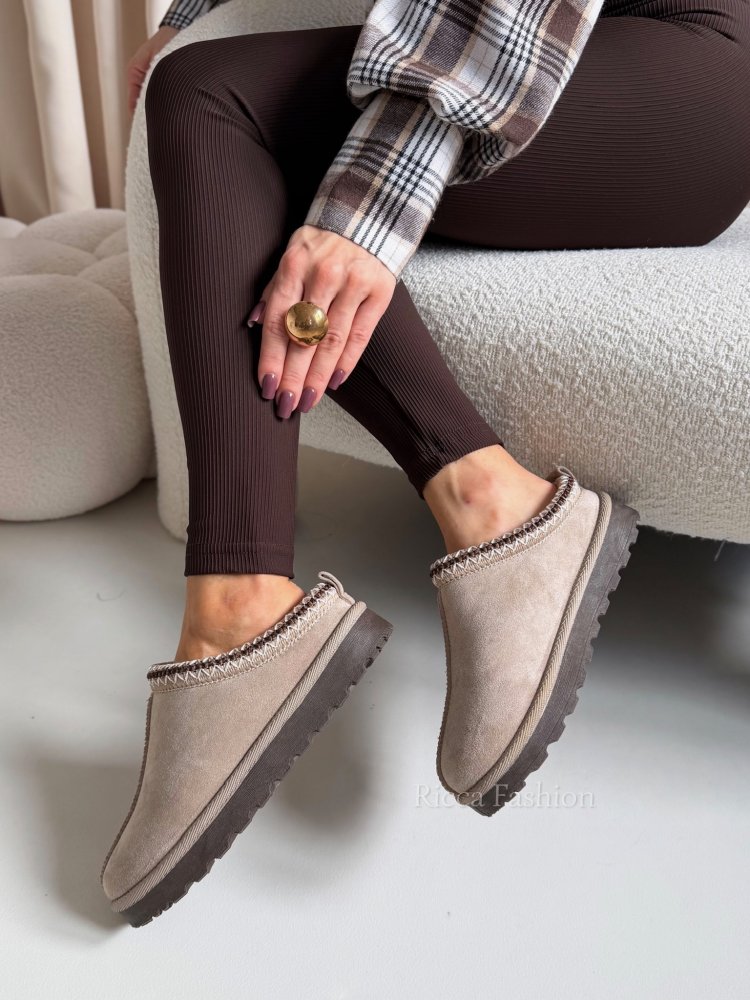Buty mule LULU, light...
