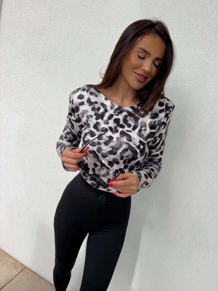 Bluzka ZOE print pantera –...