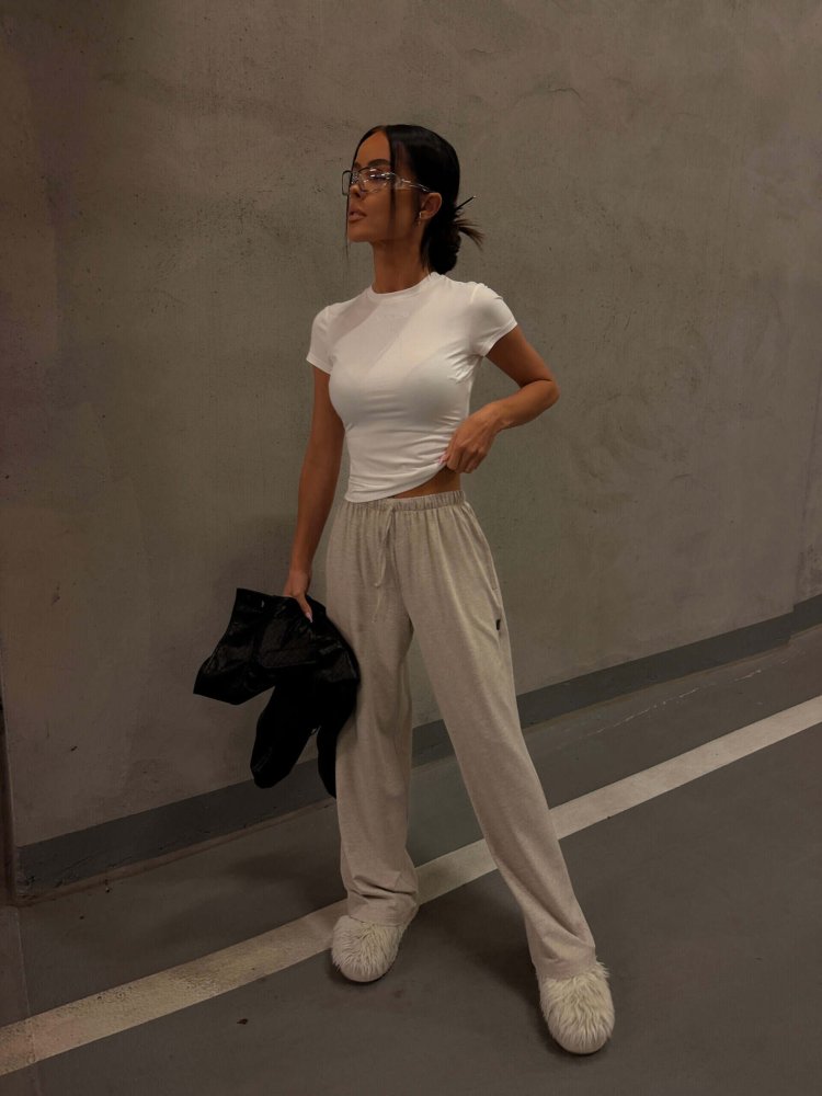 Top SIMPLE, ecru