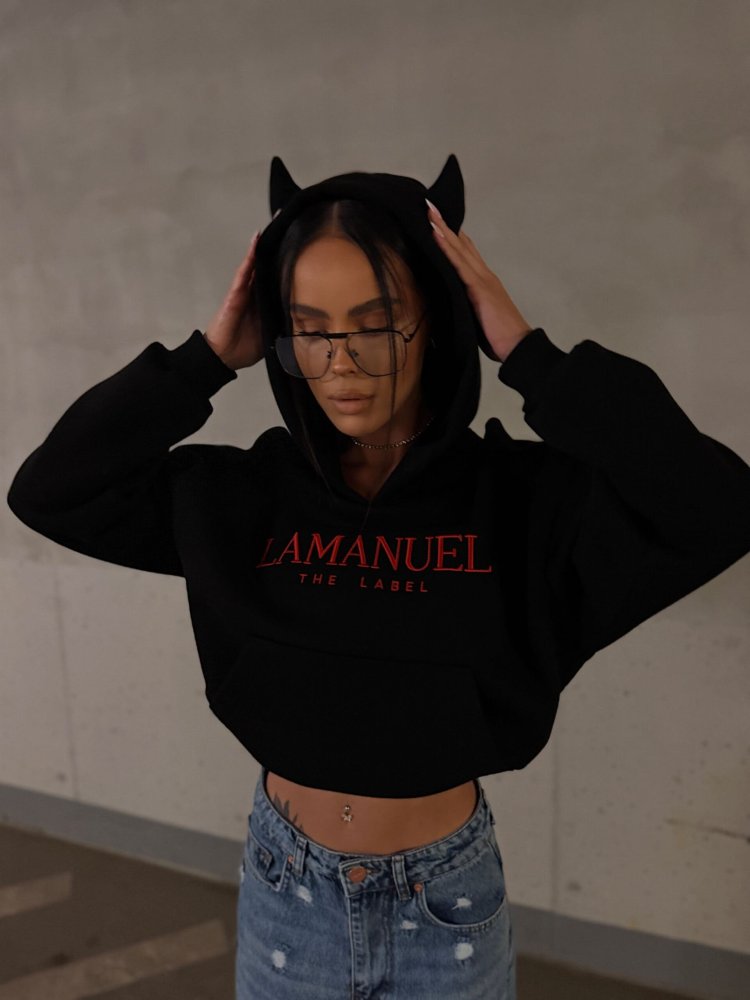 Bluza DEVIL, czarna