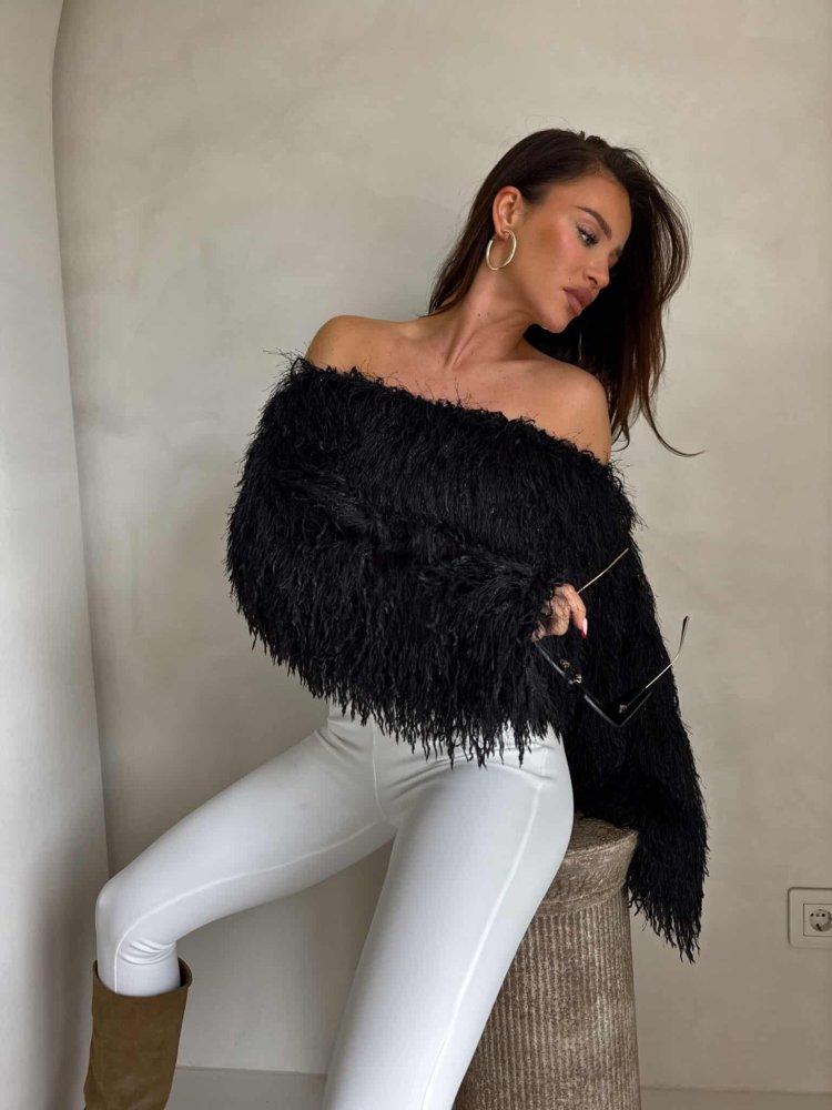 Bluzka NASTY – czarna