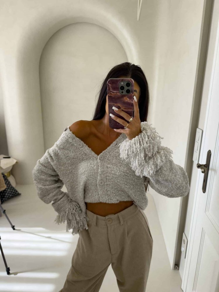 Sweter PONY – szary