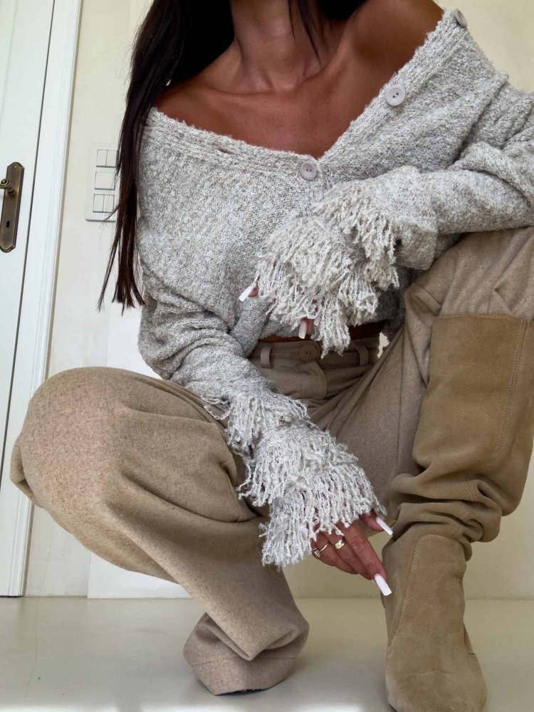 Sweter PONY – szary