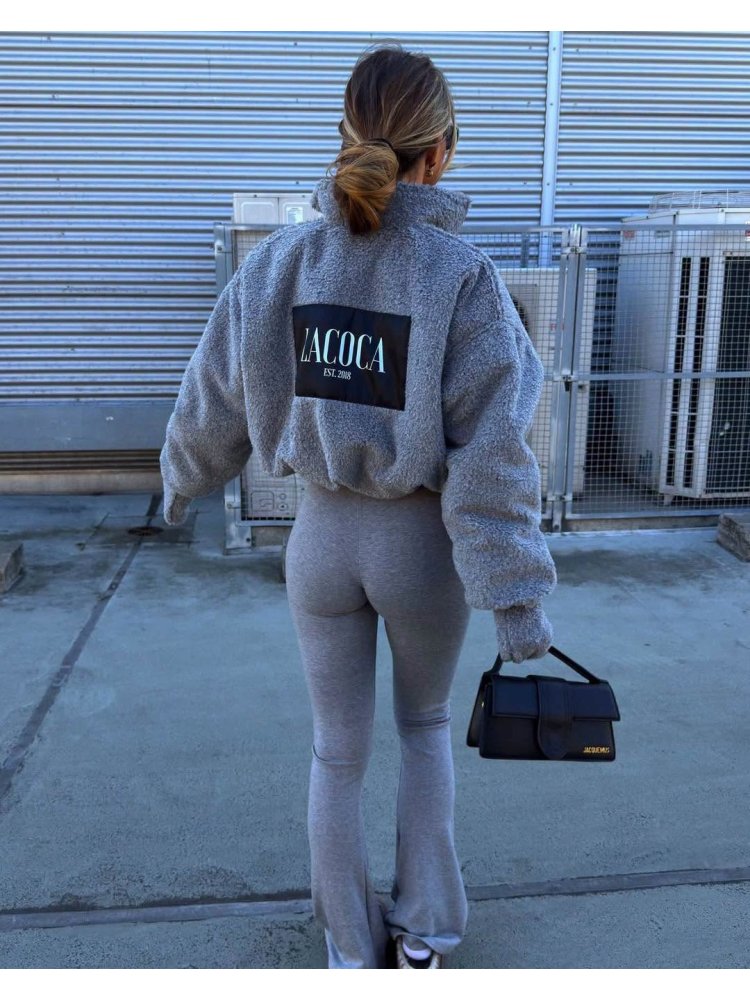 Kurtka TEDDY PUFFER, grey