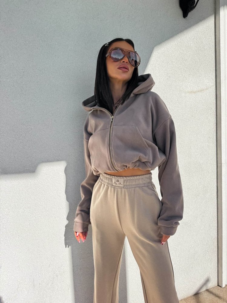 Bluza polarowa BLISS – mokka