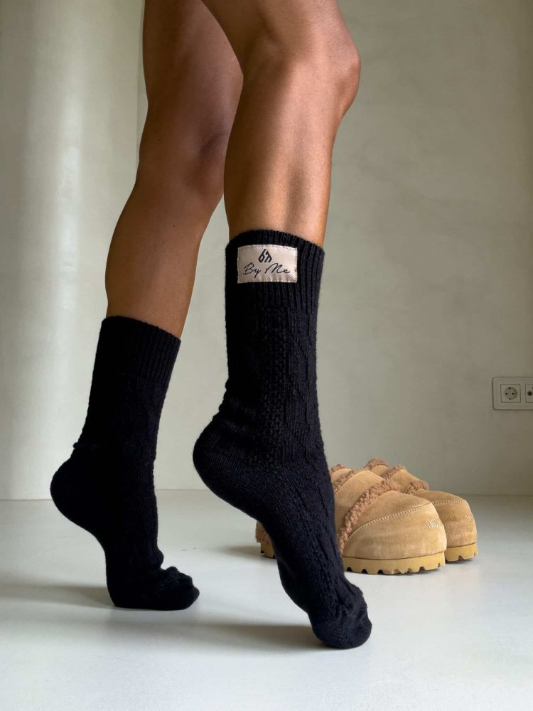 Skarpety WOOL – czarne