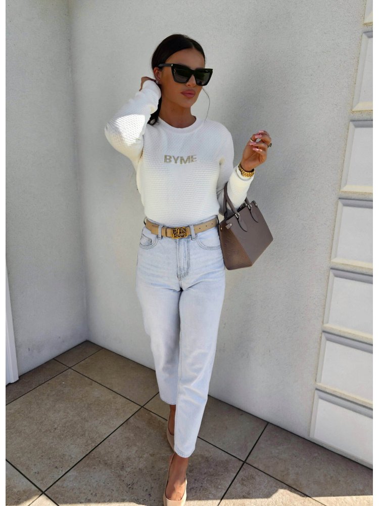 Sweter CRISTAL – ecru