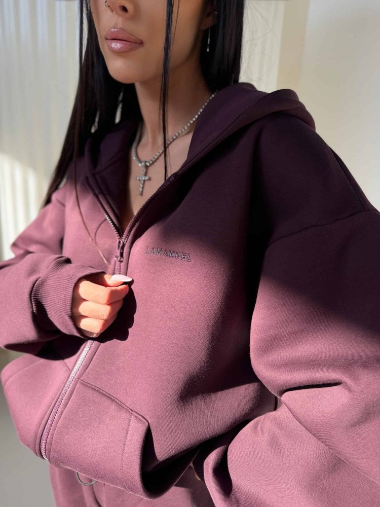 Bluza BAGGY, śliwka