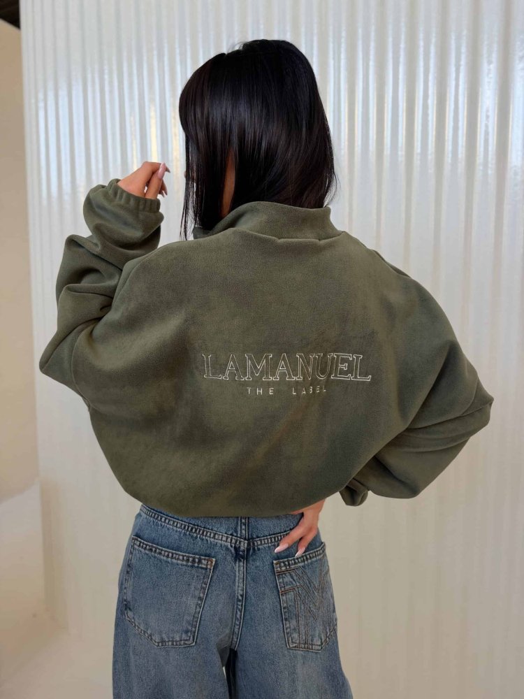 Bluza STAY WARM, khaki
