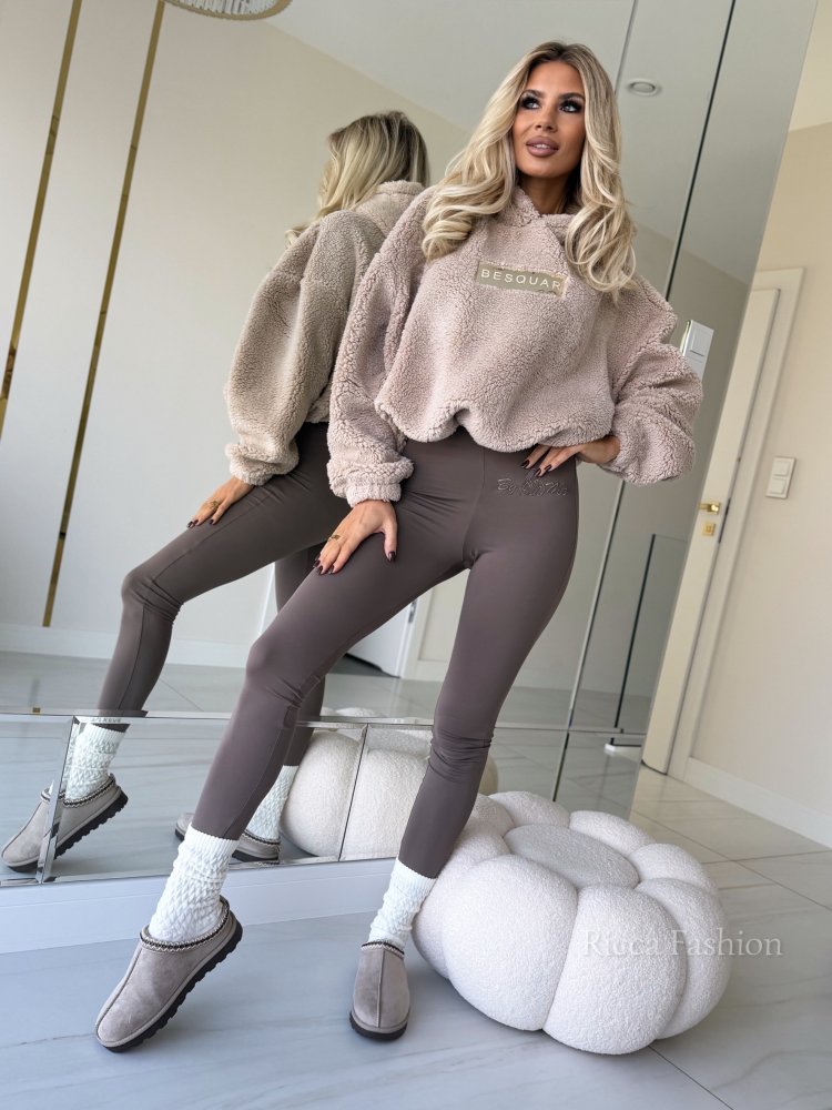 Bluza polarowa PUFFY, beige