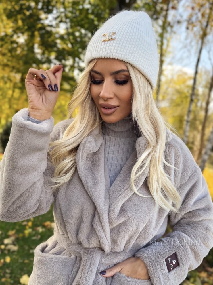 Czapka zimowa beanie z...