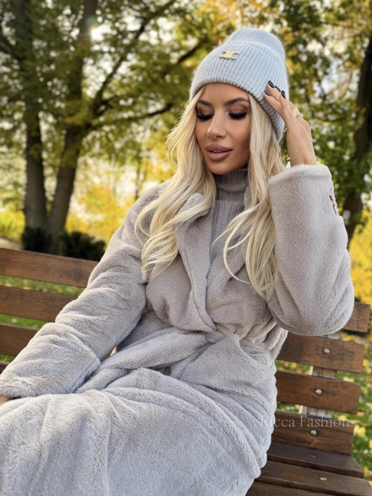 Czapka zimowa beanie z...