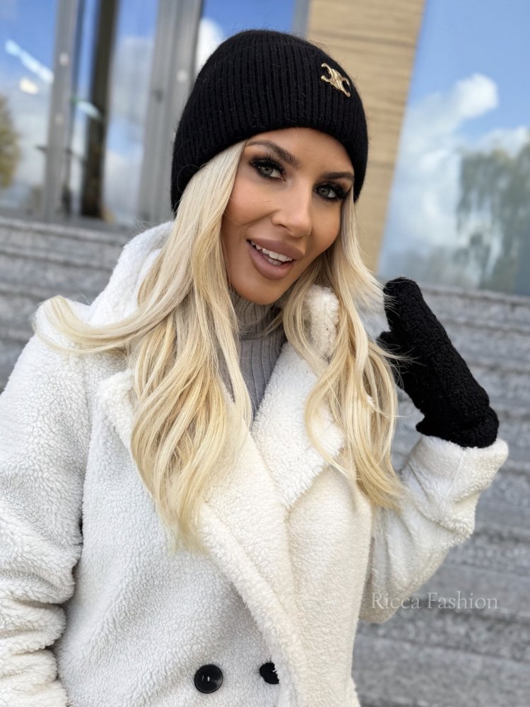 Czapka zimowa beanie z...