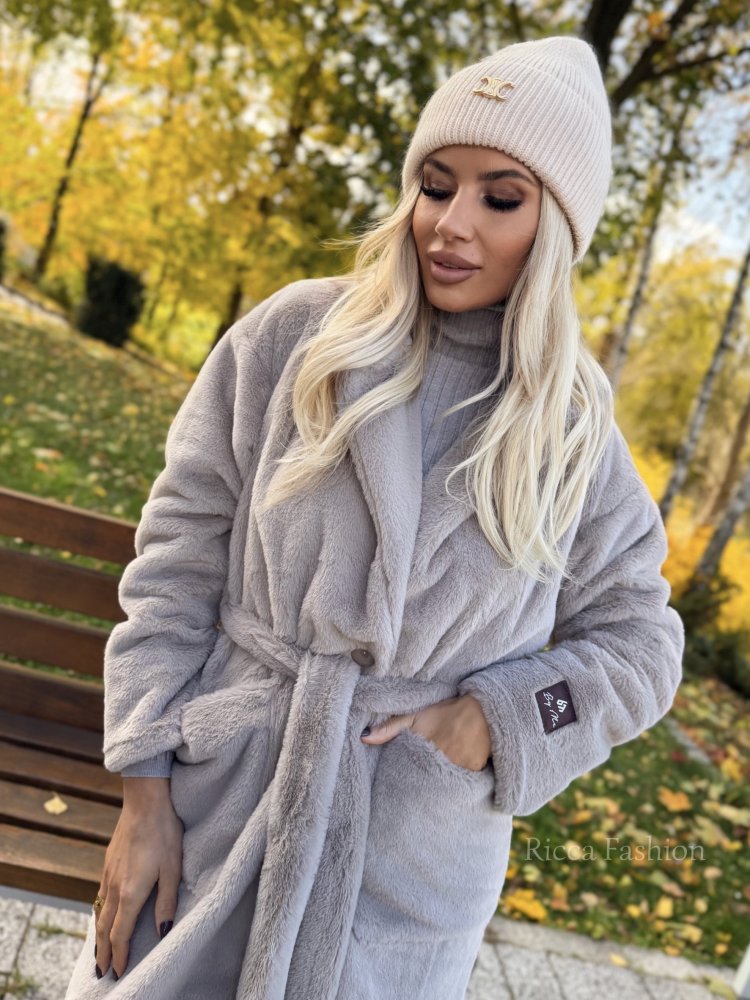 Czapka zimowa beanie z...