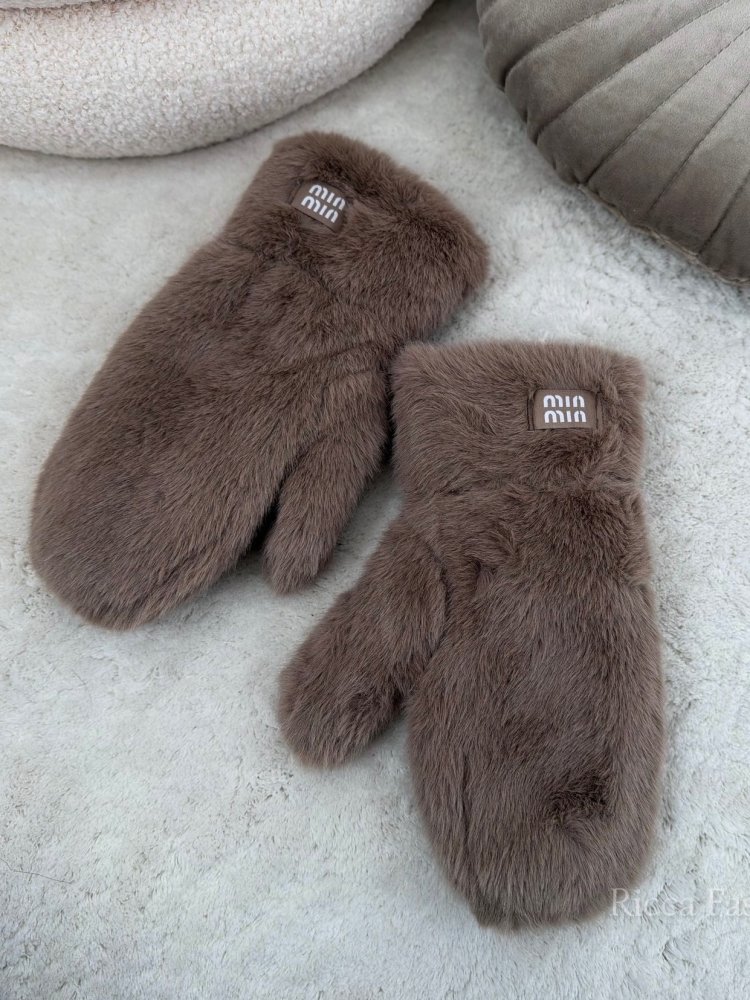 Rękawiczki z futerka MIMI,...