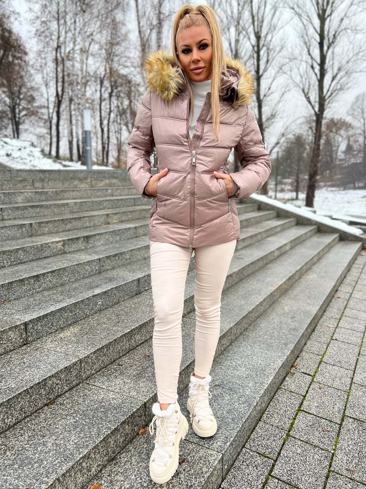 Kurtka DANNY, cappuccino